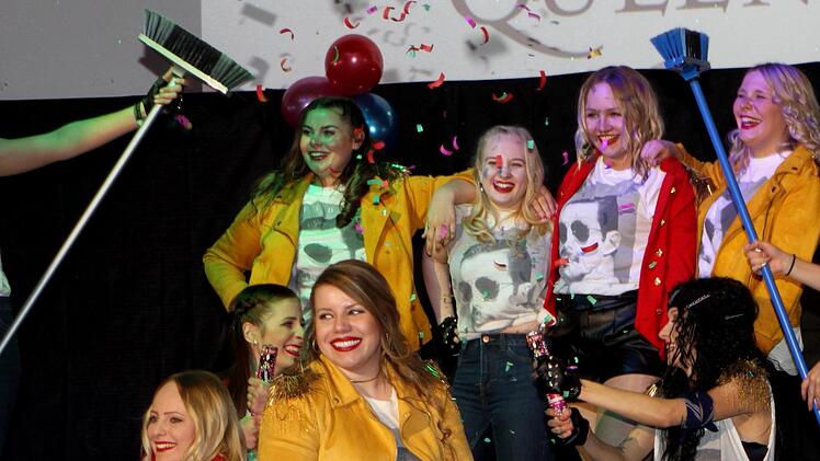 Mit ihrem Auftritt begeisterte auch die Showtanzgruppe "Queen".