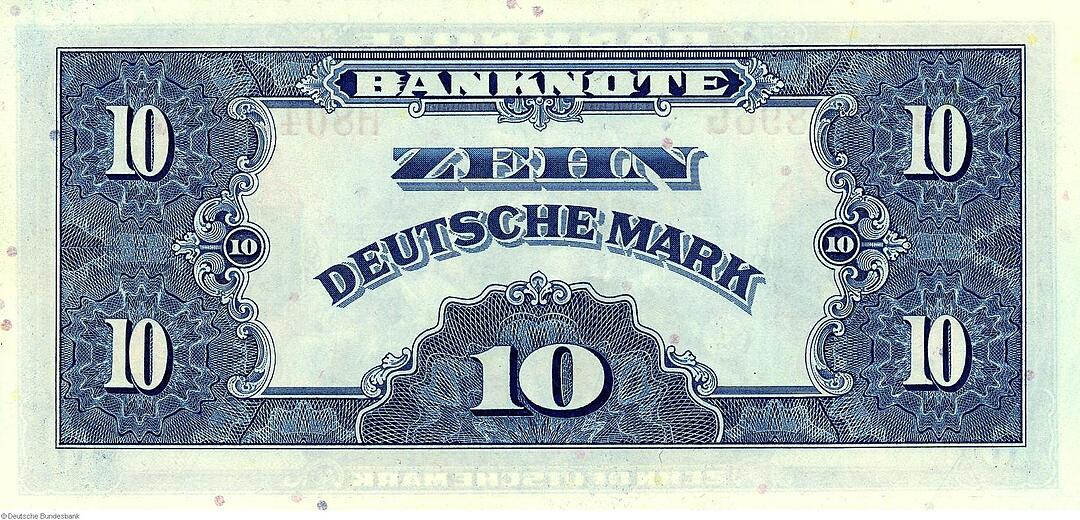Deutsche Mark - Banknoten im Jahr 1948