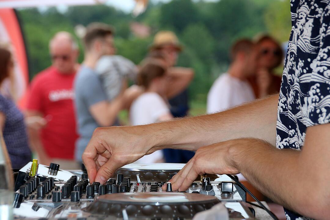 DJ-Session an der Seebühne