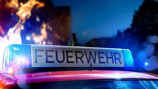 Fire department in action