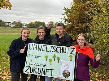 Neunkirchen: Jugendliche setzen Zeichen gegen Westumfahrung
