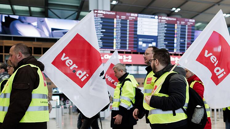 Verdi-Warnstreik im BER