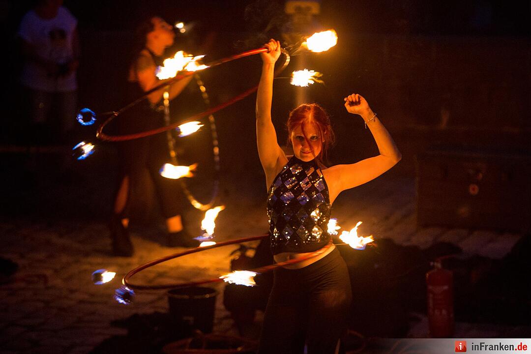 Burgfest auf der Kaiserburg in Nürnberg