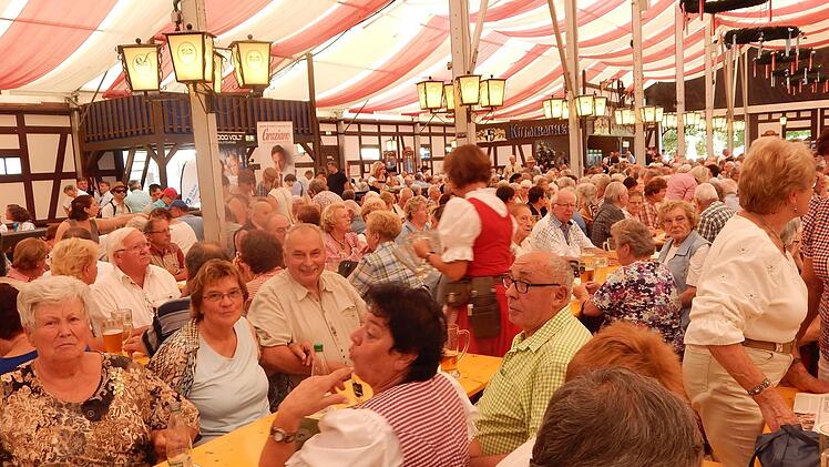 Die Stimmung im Stadel war gut.