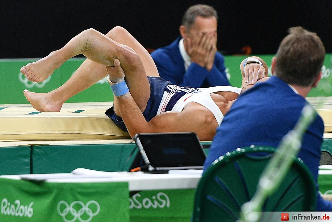 Schockmomente bei Olympia 2016 in Rio