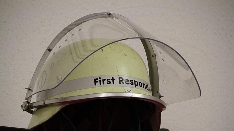 Elf Feuerwehrler - eine Frau und zehn Männer - machen bei der First Responder Gruppe in Zeitlofs mit. Foto: Ulrike Müller