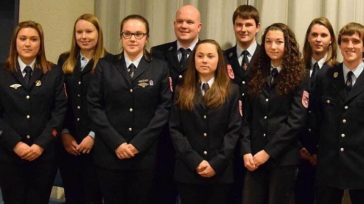 Die neue Vorstandschaft, die im Januar gewählt wurde.