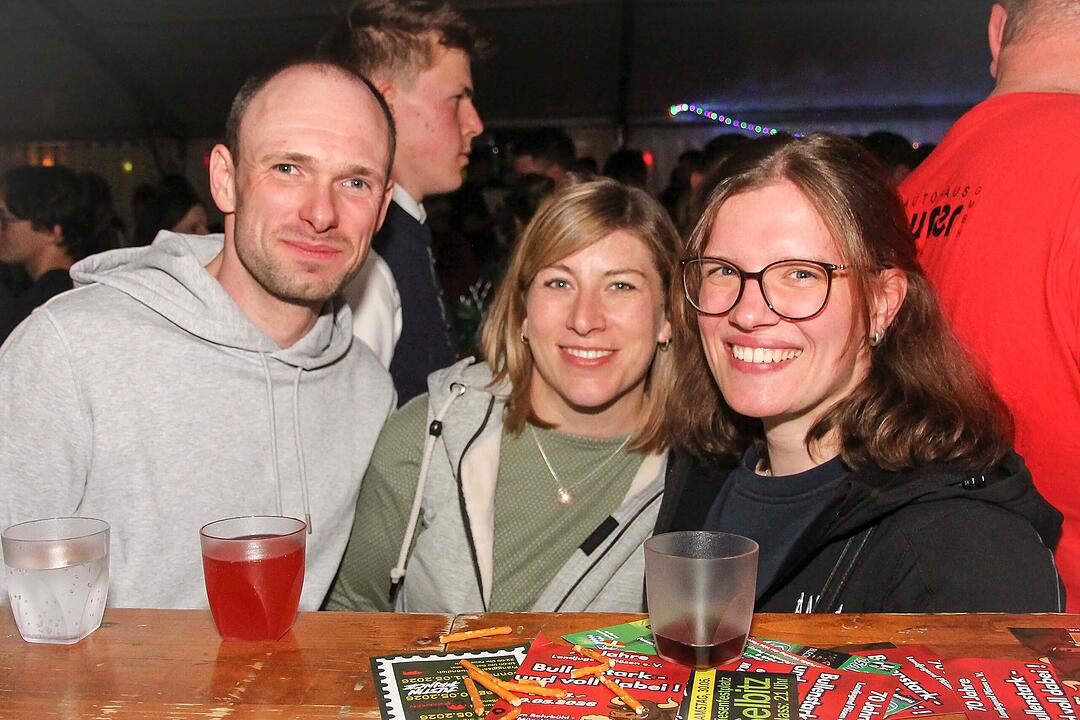 Die Partyband "highline" sorgte f&uuml;r gute Stimmung.