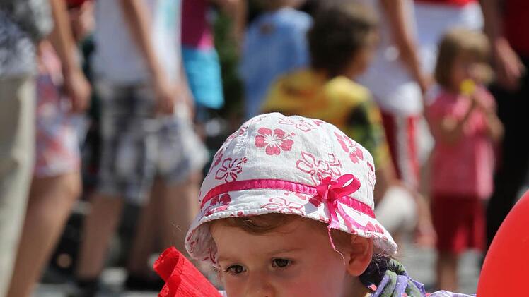 Kinderfestzug 2012. Foto: Matthias Hoch