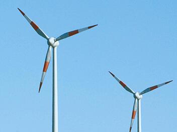 40 bis 50 Windräder könnten im Landkreis Kulmbach gebaut werden, wenn der Regionalplan wie vorgesehen verabschiedet wird. Foto: Patrick Pleul