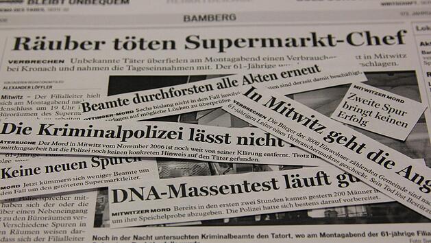 13 Jahre ist der Raubmord am Mitwitzer Supermarktbesitzer Norbert Ottinger inzwischen schon her. Die Ermittlungen von Kriminalpolizei und Staatsanwaltschaft dauern aber nach wie vor an. Foto: Marco Mei&szlig;ner