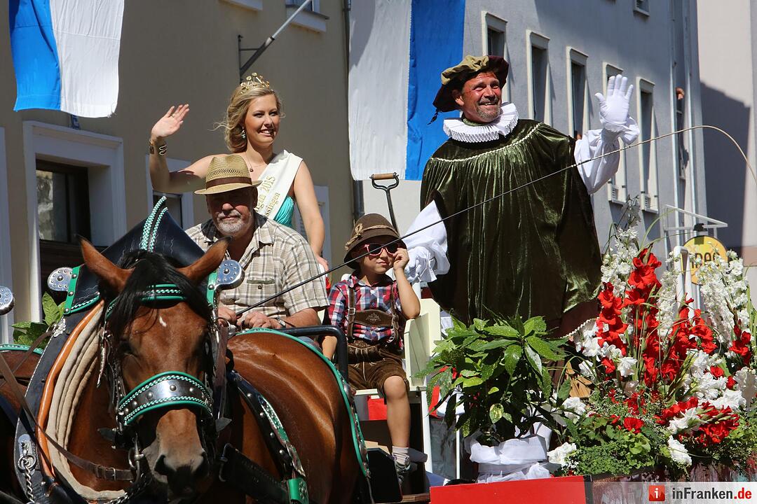 Rakoczyfest in Bad Kissingen mit Umzug; Foto: Barbara Herbst
