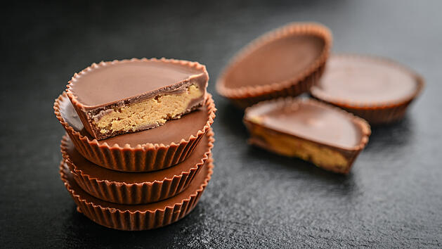 Peanut butter cups Schokolade Erdnuss