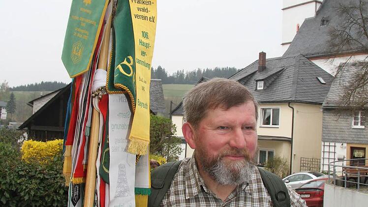 Rudi Muschick (64) ist das Wandern gewohnt - für ihn war die Strecke "Überhaupt kein Problem.