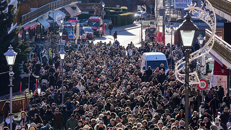 Nach dem t&ouml;dlichen Brand in Crans-Montana