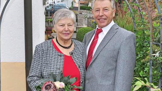 Das Jubelpaar Antonie und Anton Schober  Foto: Ulrike Langer