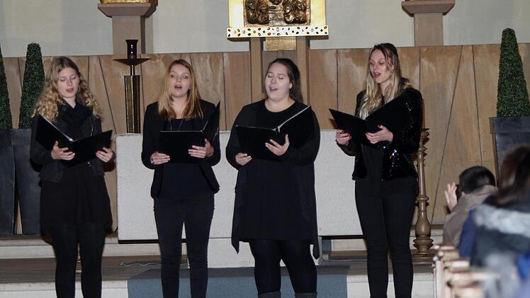 Das vierstimmigen Gesangs-Ensemble "Cantatett"G. Geiling