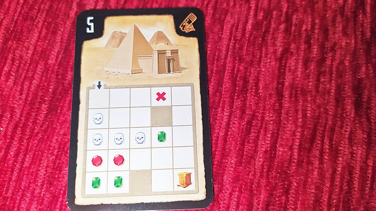 Spiele-Test Silver & Gold Pyramids - Draw & Write-Schatzsuche - NSV-Herbstneuheit 2023
