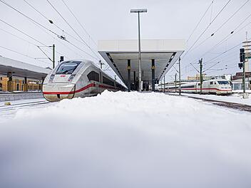 Nach Sturmtief Elli - Bahnhof Hannover