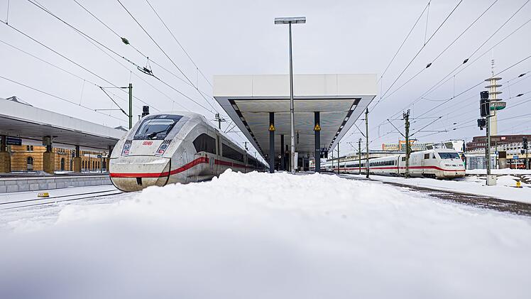 Nach Sturmtief Elli - Bahnhof Hannover