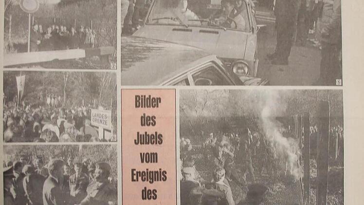 Zeitungsausschnitt von 1989