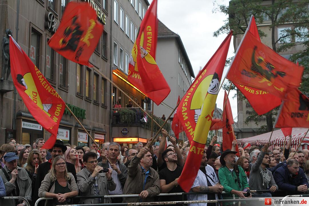 Demo gegen Neonazis in Nürnberg