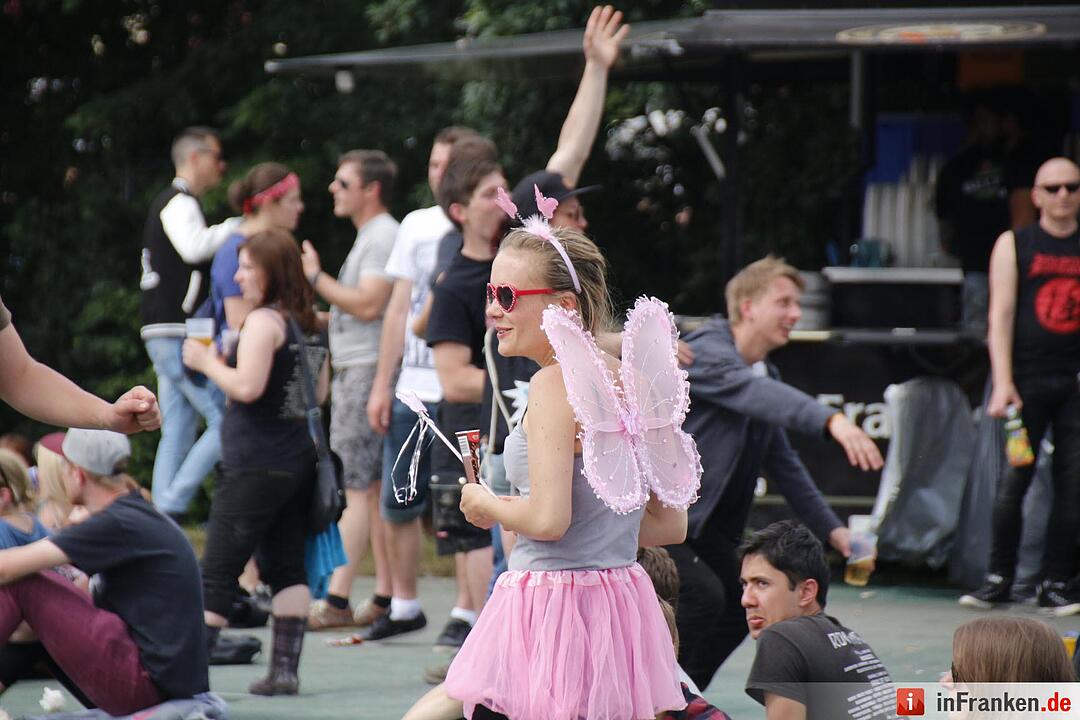 Rock im Park 2016 - Das Festivalgelände am Samstag