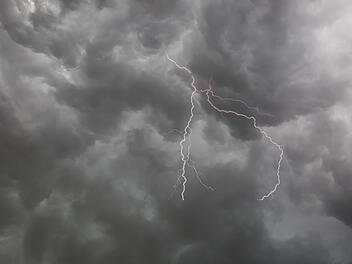 Unwetter, Gewitter, Blitz, Donner