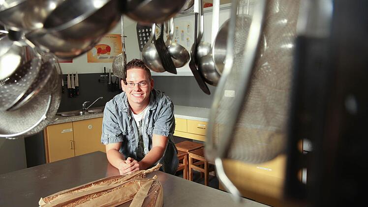 Manuel Hauke orientiert sich gerade um - vom Garten- und Landschafsbau vielleicht in die Küche?