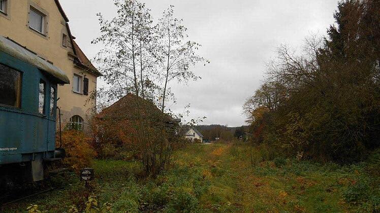 Baugebiet Bahnhofstraße in Ebrach Foto: W. Hanslok