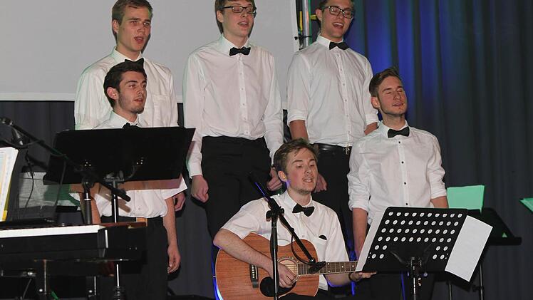 Reife Leistung: Mächtig ins Zeug legten sich die sechs jungen Männer bei ihren Auftritten.