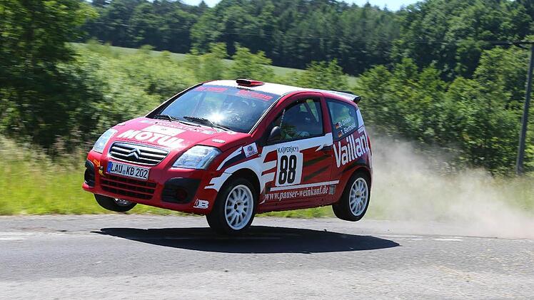 Schneller Youngster: Dominik Dinkel fährt im kleinen Citroen unter die Top Ten.