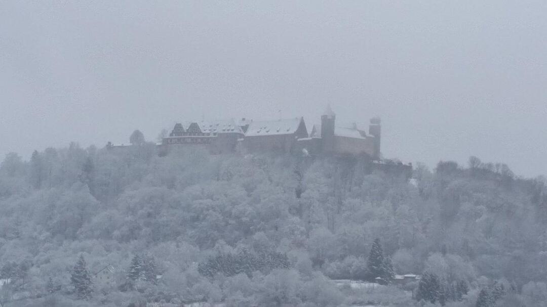 Schnee und Eis - Die schönsten Aufnahmen aus Franken