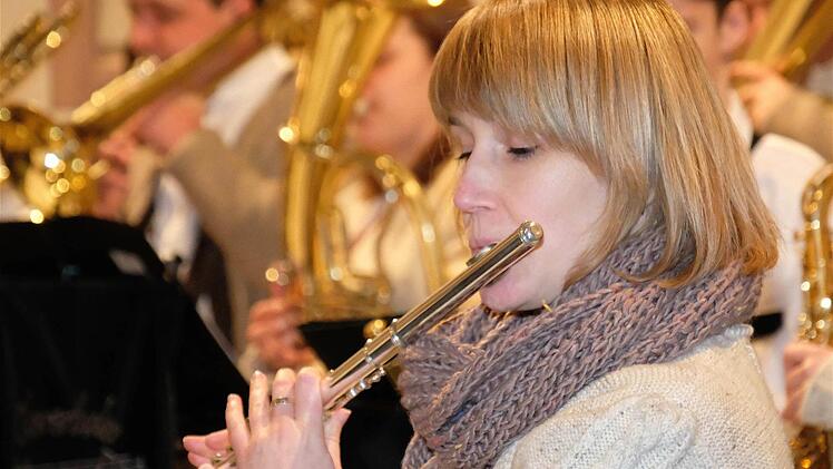 Blaskapelle der Obererthaler Dorfmusik.  Foto: Gerd Schaar