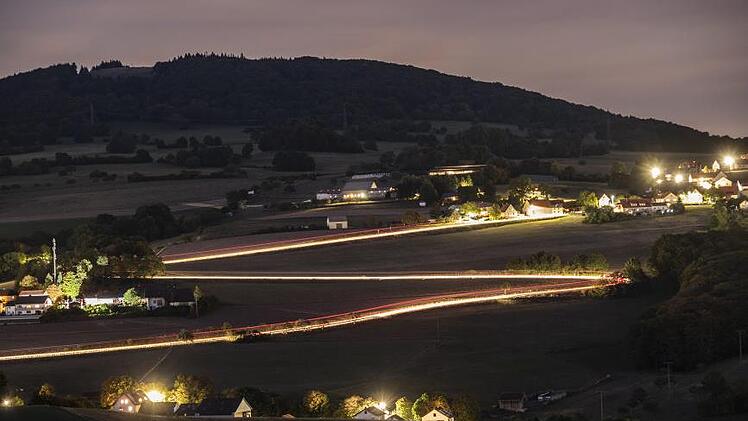Auf der Umleitung bei Platz war mehr Verkehr als sonst. Foto: Jürgen Hüfner