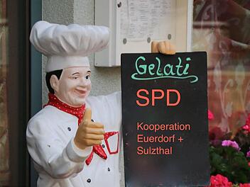 Heute auf der Karte: SPD-Ortsverbände planen Fusion.  Montage: Gerd Schaar