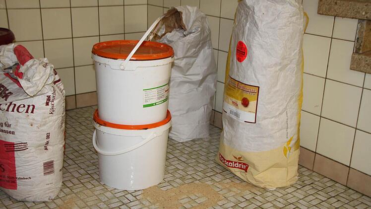 Impressionen aus der Backstube der Bäckerei Vogler in Schondra. Foto: Ulrike Müller