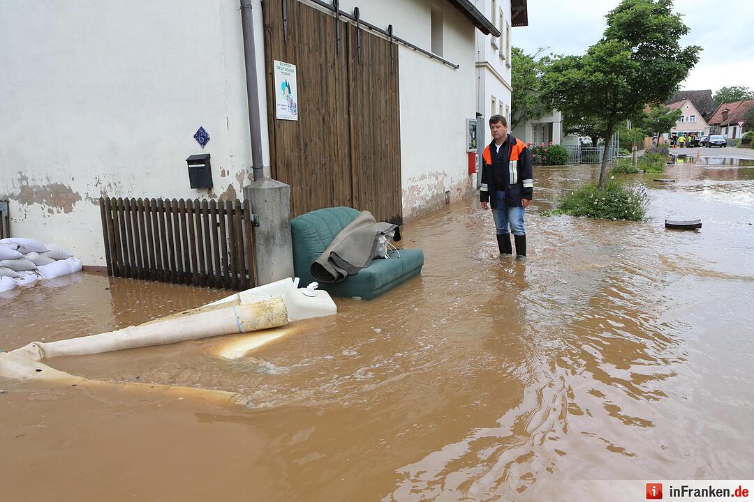 Hochwasser Landkreis Bamberg III - Oberhaid