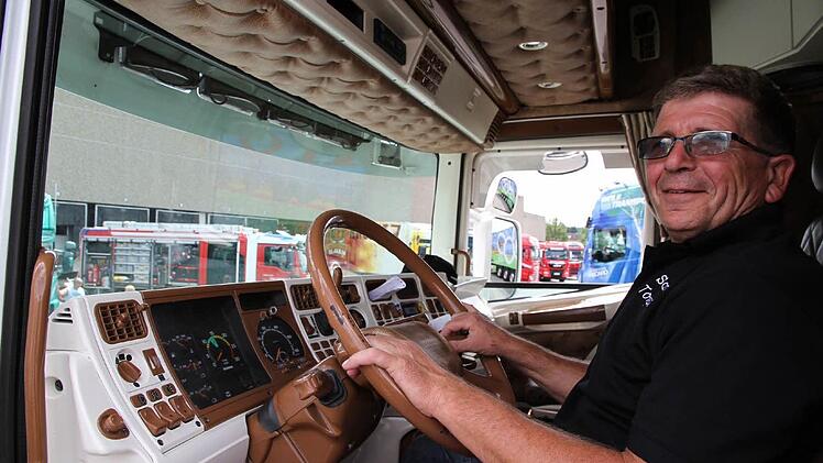 Die Brummi haben nicht nur viel Verantwortung, sondern auch ein großes Herz: Der Erlös der Veranstaltung kommt der Lebenshilfe Forchheim zugute.  Fotos: Mathias Erlwein