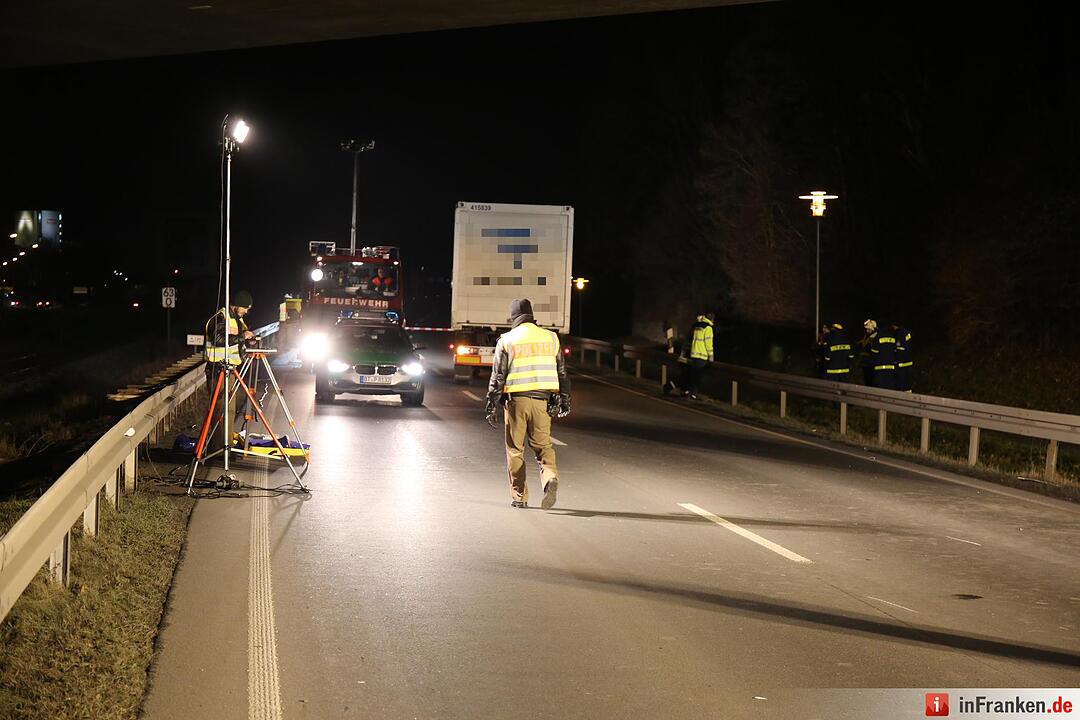 Kulmbach: Mann auf B289 überfahren