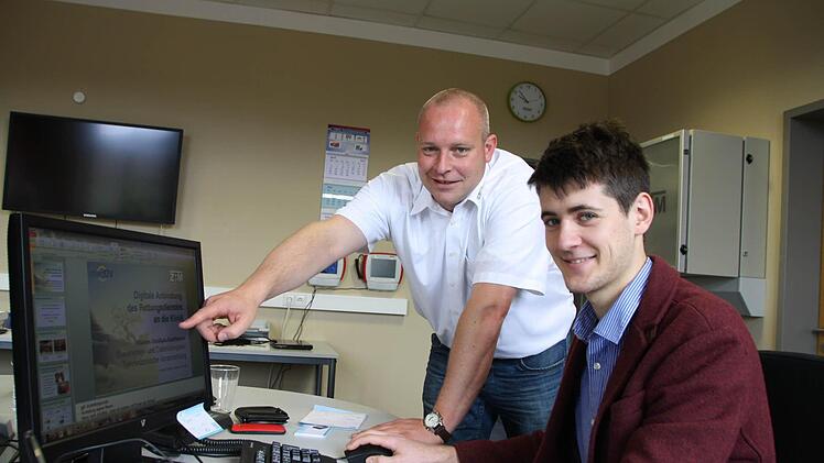 Arthur Aubrée macht Praktikum im ZTM. Foto: Ralf Ruppert