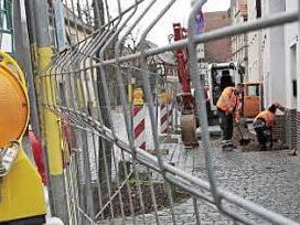 In der Wiesentstraße wird gebaut.  Foto: Josef Hofbauer