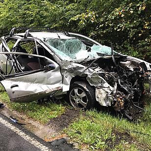 Tödlicher Auto-Zusammenstoß in Oberhaid im Landkreis Bamberg