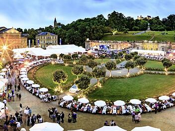 Das Schlossplatzfest ist am Montagabend zu Ende gegangen. Foto: Val Thoermer/Förderverein Schlossplatzfest