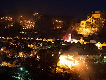 Lichterfest in Pottenstein  Foto: TZ Fränkische Schweiz/Trykowski