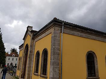 Das Kolumbarium auf dem Alten Friedhof    von Forchheim      wird  im November eröffnet.   Ekkehard Roepert