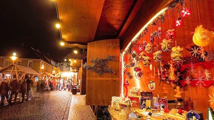 Auf dem Lichtenfelser Weihnachtsmarkt gibt es wieder allerhand Kunstgewerbliches zu kaufen. Foto: privat