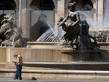 Najaden-Brunnen in Rom