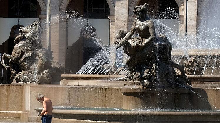 Najaden-Brunnen in Rom