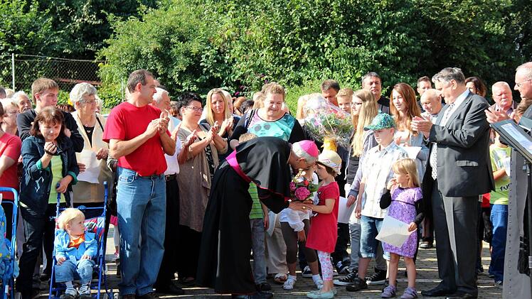 Blumen für den Erzbischof